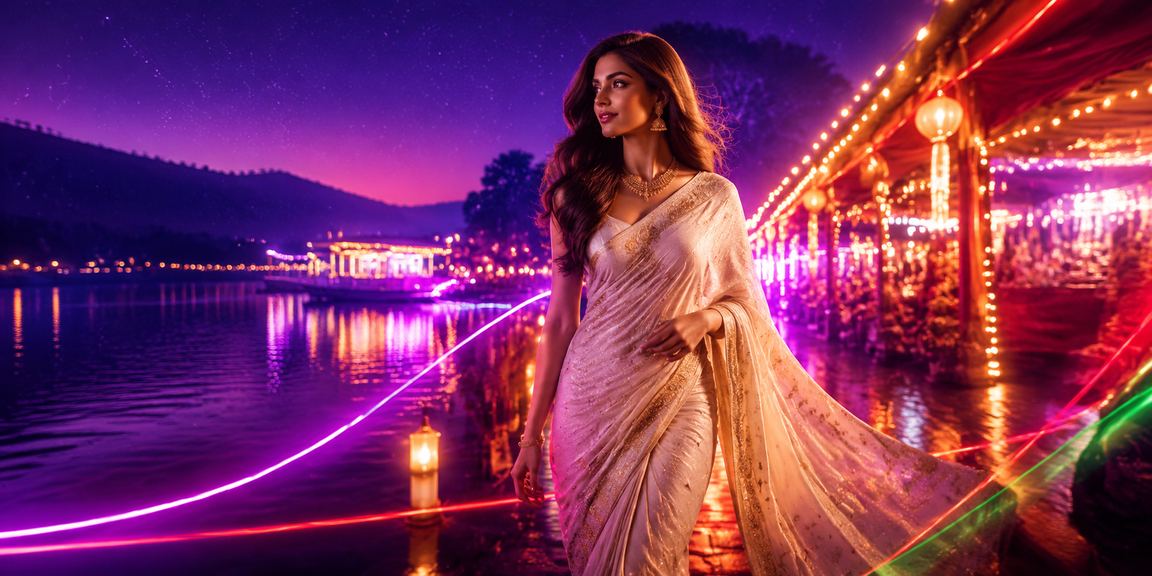 রাঙামাটিতে শাড়ি পরে স্পোর্টস বেটিং উপভোগ করছেন একজন বাংলাদেশি নারী